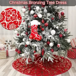 Selwo 120 Cm Kerstboom Deken, Kerstboom Rokken, Kerstdecoratie, Kerstboom, Kerstdecoratie, Kerstboom, Kerstdecoratie, Kerstboomrok Fashion