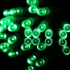 Merkloos 3 M Lichtslingerversierlicht, Voor Kerstfeest, 30 Led's, 2-Modus Flitser, Op Batterijen (Groen Licht) Best