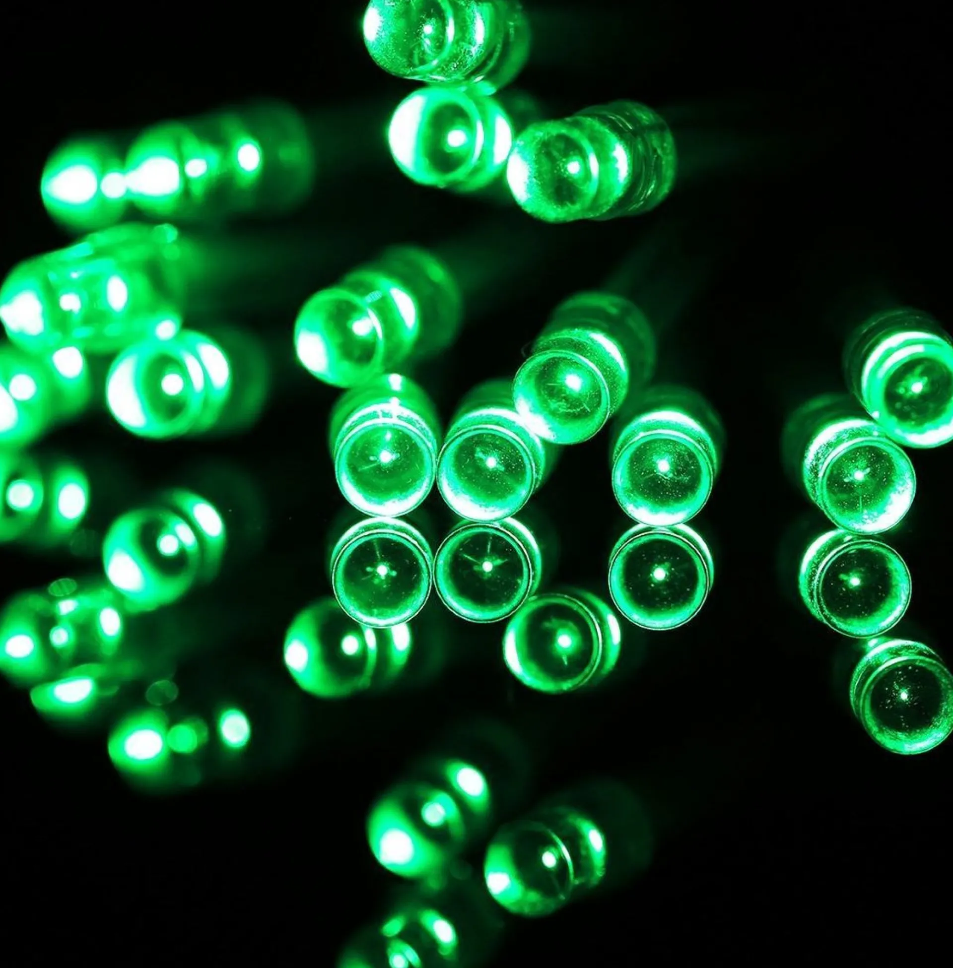 Merkloos 3 M Lichtslingerversierlicht, Voor Kerstfeest, 30 Led's, 2-Modus Flitser, Op Batterijen (Groen Licht) Best