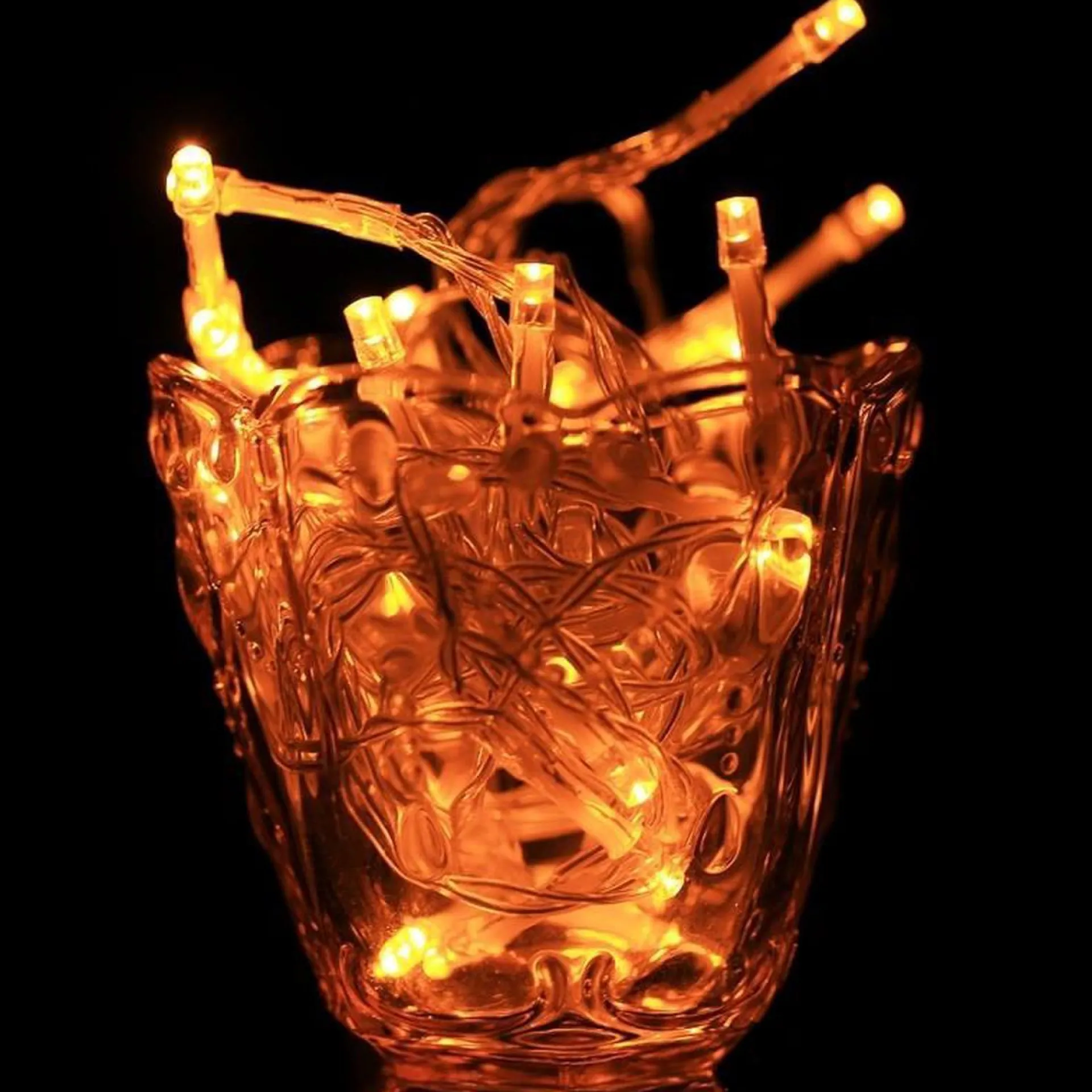 Merkloos 3 M Lichtslingerversierlicht, Voor Kerstfeest, 30 Led's, 2-Modus Flitser, Op Batterijen (Groen Licht) Best