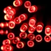 Merkloos 3 M Lichtslingerversierlicht, Voor Kerstfeest, 30 Led's, 2-Modus Flitser, Op Batterijen (Rood Licht) Flash Sale