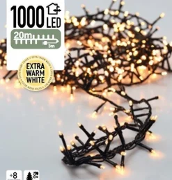 Merkloos 54 Meter Ledverlichting / Ledsnoer Met 720 Led's Warm/Wit | Voor Binnen En Buiten Clearance