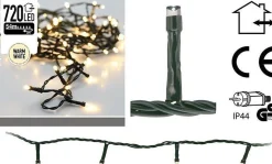 Merkloos 54 Meter Ledverlichting / Ledsnoer Met 720 Led's Warm/Wit | Voor Binnen En Buiten Clearance