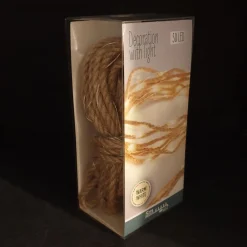 Merkloos 5 Meter Touw Guirlande 50 Led Lampjes Led Verlichting Op Batterij Sale