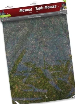 Merkloos Kerststukjes>4 Stuks Mosmat Groen - 70X50Cm