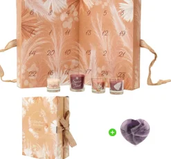 Fop en Bij Adventskalender 2023 Roze - Geurkaarsen Voor Vrouwen - Dames Kerstmis Cadeau Kaarsen Geurkaarsen Roze Shop
