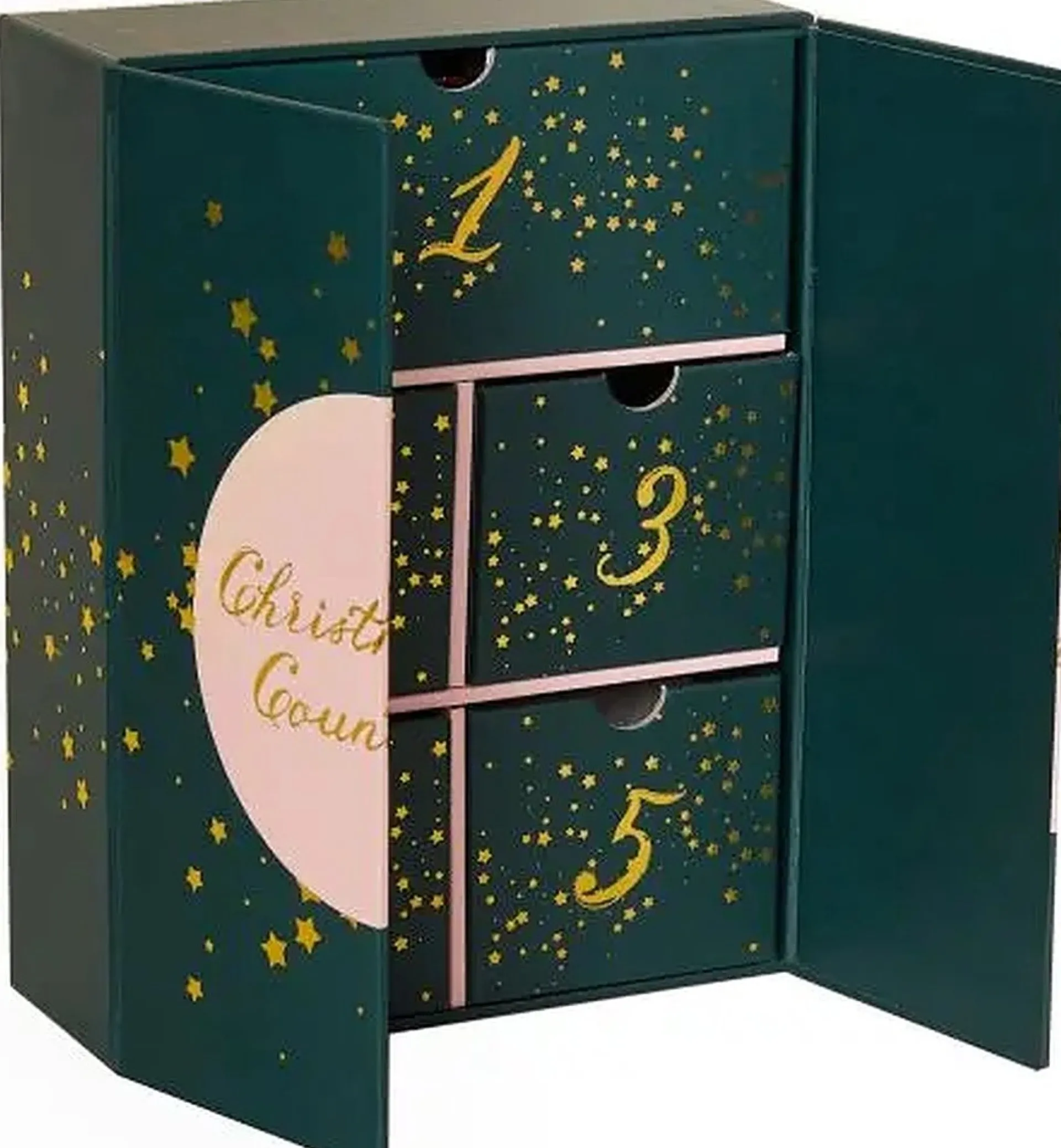 Yehwang Adventskalender Goud & Roze - Adventskalender 2022 - Adventskalender 2022 Voor Vrouwen - Adventskalenders - Adventskalender Sieraden - Sieraden - Adventskalender Fashion