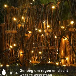 AGM Lichtsnoer Buiten En Binnen - 20 Meter - 200 Led - Met Usb Stekker En Afstandbediening - Sfeerverlichting - Lichtslinger - Lampjes Slinger - Fairy Lights - Kerstversiering - Kerstboom Verlichting - Ip54 Store