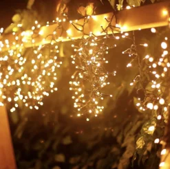 Aigostar Led Lichtsnoer - Lichtslinger - Led Lampjes Slinger - 7,5 Watt - 500 Leds - 10M - Warm Wit - Ip44 New