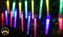 Aigostar 10Vrl Tuinverlichting Lichtsnoer - Kerstverlichting Buiten - Zonne Energie - 20 Led - Partyverlichting - 5.8M - Buiten Store