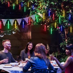 Aigostar 10Vrl Tuinverlichting Lichtsnoer - Kerstverlichting Buiten - Zonne Energie - 20 Led - Partyverlichting - 5.8M - Buiten Store