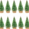 Akyol - Kerstboom 7 Stuk - Mini Kerstboompjes - Kerstversiering - Kerst - Versiering - Boom - Dennenboom - Christmas - Kerstman - Boomversiering Sale