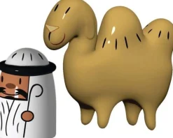 Alessi Kerststallen> Amir En Camelus Kerst Figuren