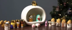 Alessi Kerststallen> Amir En Camelus Kerst Figuren