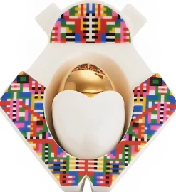 Alessi Kerststallen> Kerstfiguur Baby Jezus - Holyhedrics - Esa05 1 - Door Elena Salmistraro