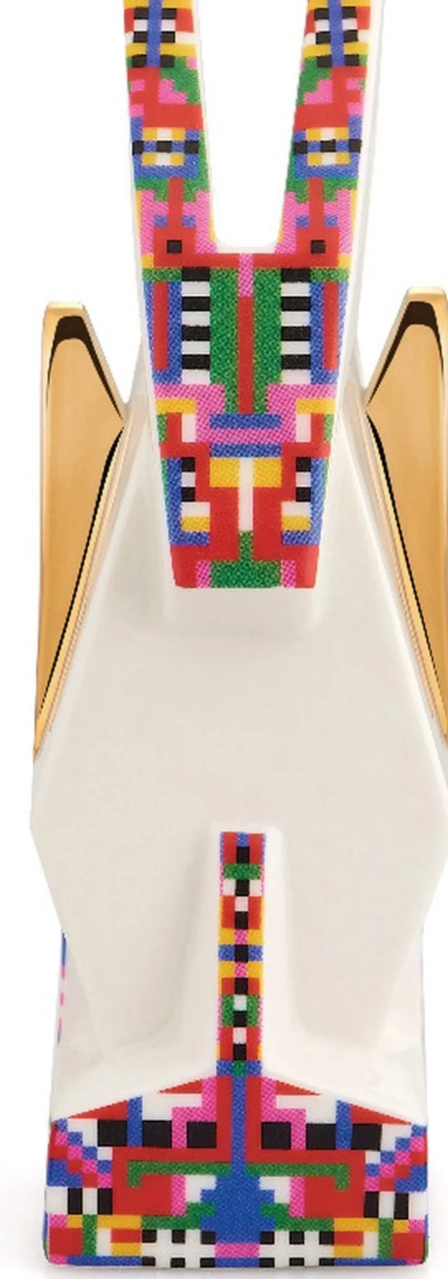 Alessi Kerststallen> Kerstfiguur Ezel - Holyhedrics - Esa05 5 - Door Elena Salmistraro