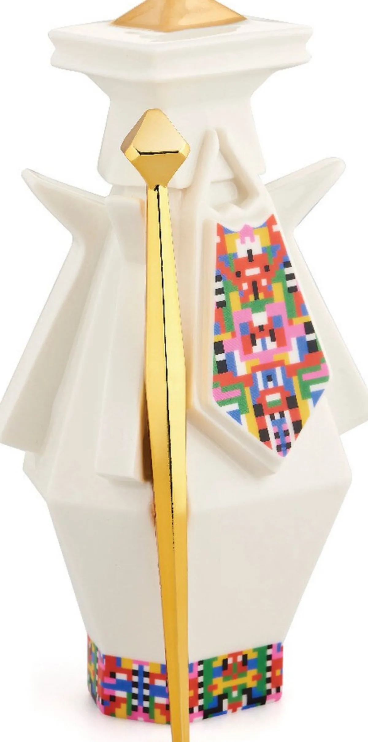 Alessi Kerststallen> Kerstfiguur Joseph - Holyhedrics - Esa05 3 - Door Elena Salmistraro