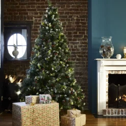 Aliceu0027s Garden Alice's Garden - Deluxe Kunstkerstboom Fringant | 240 Cm| Incl. Verlichting, Decoraties En Voet Store