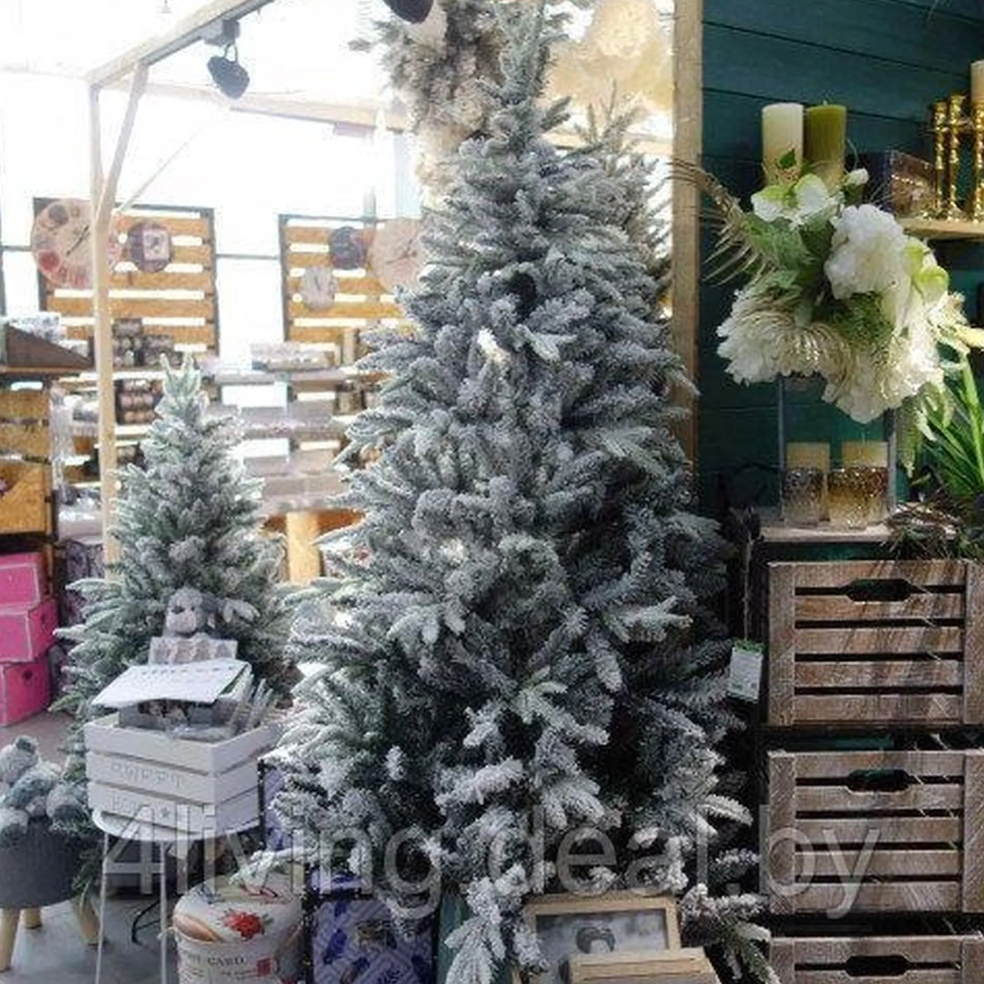 Ambiance Kunstkerstboom Met Sneeuw 150 Cm Store