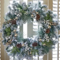 Riviera Maison Kerststukjes>An Amazing Christmas Wreath 100 Cm
