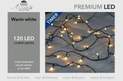 CBD Anna's Collection Kerstverlichting - 120 Warm Witte Leds - Met Dimmer En Timer Sale
