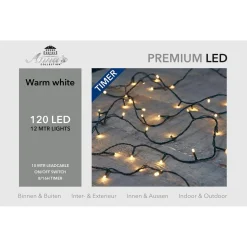 CBD Anna's Collection Kerstverlichting - 120 Warm Witte Leds - Met Dimmer En Timer Sale