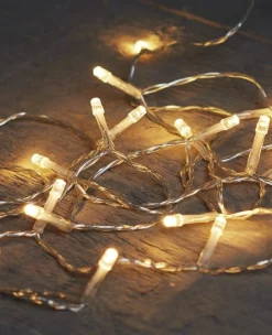 Merkloos Anna's Collection Kerstverlichting - Warm Wit - 20 Led Lampjes - 200 Cm Clearance