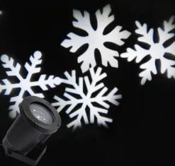 Ariko Led Lichteffect Projector - Sneeuwvlokken - Outdoor Ip44 Ip65 - Metaal - Kantelbaar - In Hoogte Verstelbaar (Bij Installatie) - Netstroom Outlet