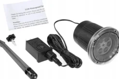 Ariko Led Lichteffect Projector - Sneeuwvlokken - Outdoor Ip44 Ip65 - Metaal - Kantelbaar - In Hoogte Verstelbaar (Bij Installatie) - Netstroom Outlet