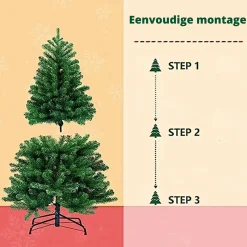 Arvona Kerstboom - Kunstboom - Christmas Tree - Lichtboom - Kerstversiering - Kerst - Verlichting - Feestdagen - 150Cm Cheap