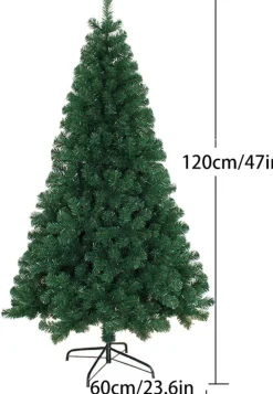 Arvona Kerstboom - Kunstboom - Christmas Tree - Lichtboom - Kerstversiering - Kerst - Verlichting - Feestdagen - 120Cm Shop