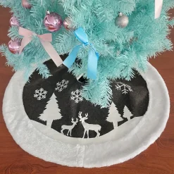 Arvona Kerstboomkleed - Kerstboom Kleed - Kerstboommat - Mat - Rok - Christmas Tree - Kerstversiering - Kerst - Feestdagen - 120Cm Fashion