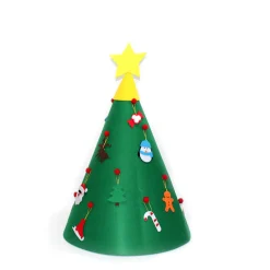 Wondersathome Baby`S Eerste Kerstboom - Vilten Kerstboom - Baby`S First Christmastree - Kinder Kerstboom Vilt - Incl Accessoires - Complete Kerstboom Voor Kinderen - Kerstdecoratie - Merry Christmas - Cheap