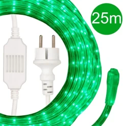 Bailey Bai Robust Led Rope - 25M - 170Lm/M - Groen - Ip65 - Excl. Ac/Dc Adapter New