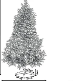 Beliani Tomichi - Kerstboom - Wit - Pvc Cheap