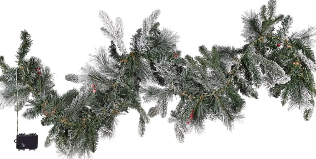 Beliani Guirlandes> Whitehorn - Guirlande - Groen - Pvc