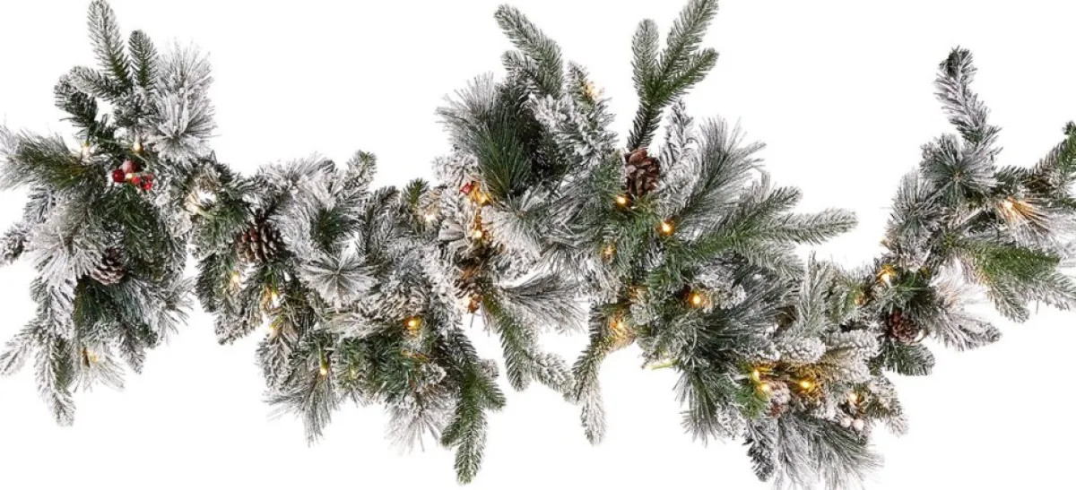 Beliani Guirlandes> Whitehorn - Guirlande - Groen - Pvc