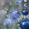 CC Kerstbeelden>Beschermengel Lapislazuli ( Halfedelsteen , Lapis Lazulli ) , Chakra Engel , Geluksengel , Silverwing . ( Meerdere Varianten Beschikbaar !!! )