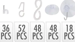 Merkloos Bevestigingsset Voor Kerstverlichting - 202 Delig Cheap