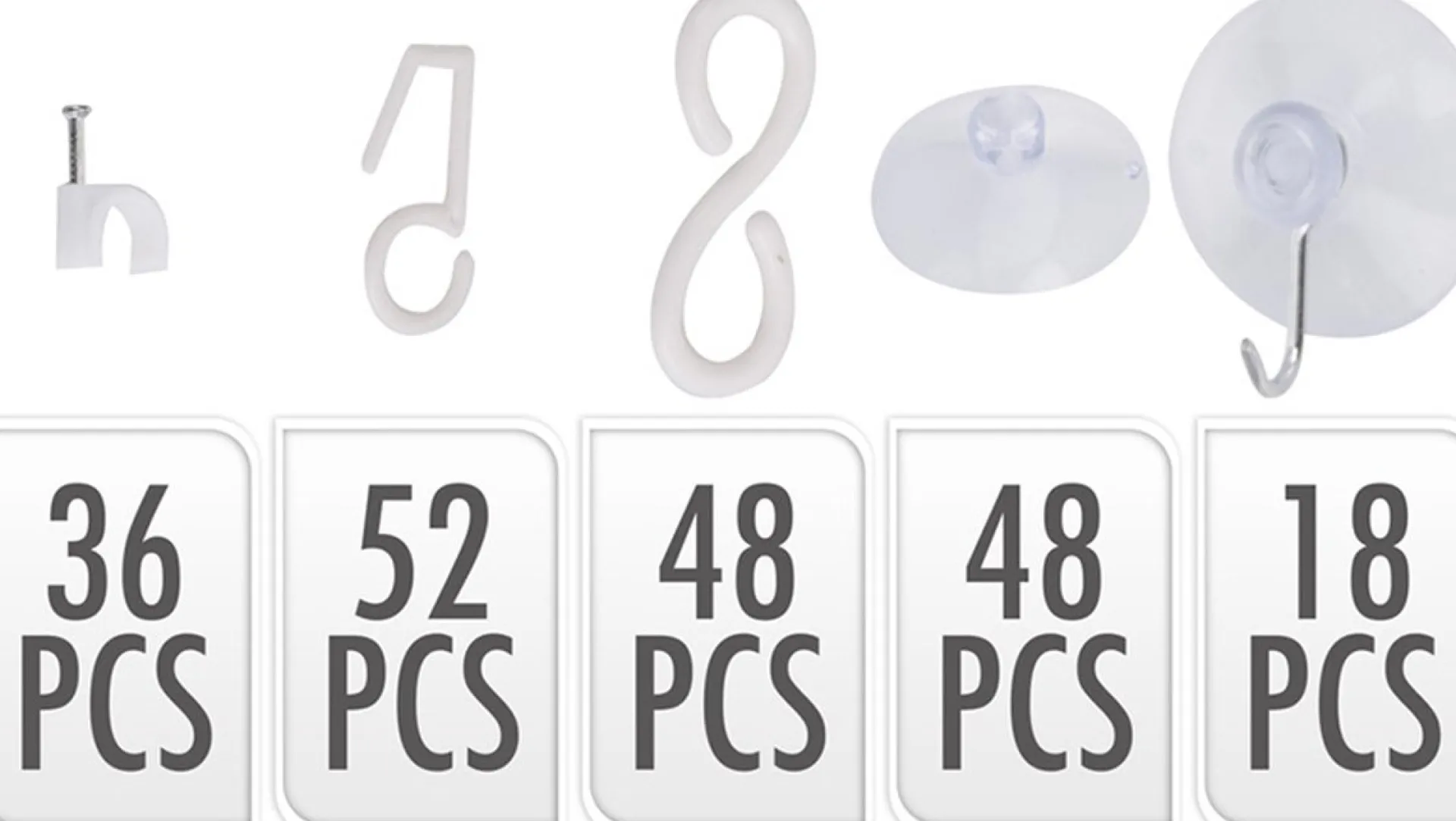 Merkloos Bevestigingsset Voor Kerstverlichting - 202 Delig Cheap