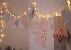 B.K.Licht - Foto Lichtsnoer - Lichtslinger - Valentijn Cadeautje - Verlichting - Fotoclips - 40 Led's - L: 5M - Op Batterijen Best Sale