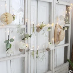 B.K.Licht - Foto Lichtsnoer - Lichtslinger - Valentijn Cadeautje - Verlichting - Fotoclips - 40 Led's - L: 5M - Op Batterijen Best Sale