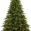 Black Box Bolton Kerstboom Met Warmwit Led Groen 320 Lampjes Tips 2980 Maat In Cm: 230 X 145 - Groen Fashion