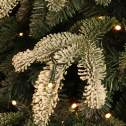 Black Box Frosted Stelton Kerstboom - Groen Incl. Led Lampjes 155 Cm Best