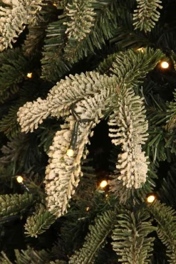 Black Box Frosted Stelton Kerstboom - Groen Incl. Led Lampjes 155 Cm Best