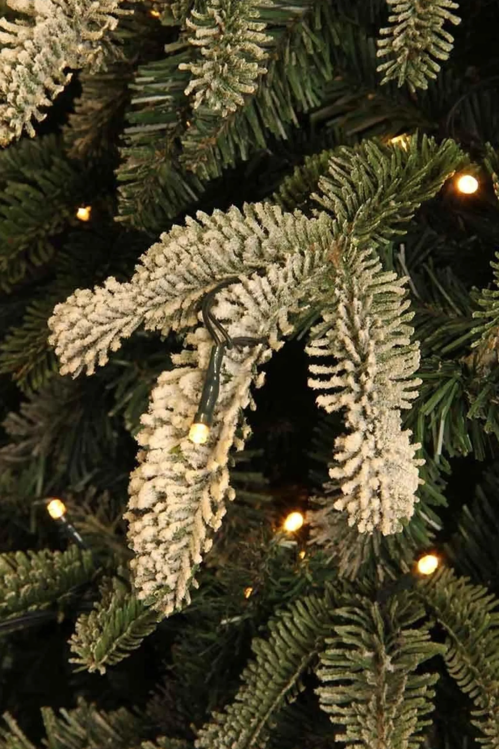 Black Box Frosted Stelton Kerstboom - Groen Incl. Led Lampjes 155 Cm Best