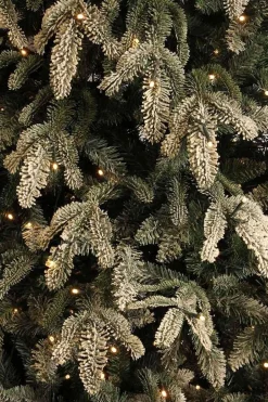 Black Box Frosted Stelton Kerstboom - Groen Incl. Led Lampjes 155 Cm Best