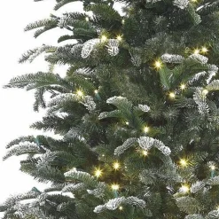 Black Box Frosted Stelton Kerstboom - Groen Incl. Led Lampjes 155 Cm Best