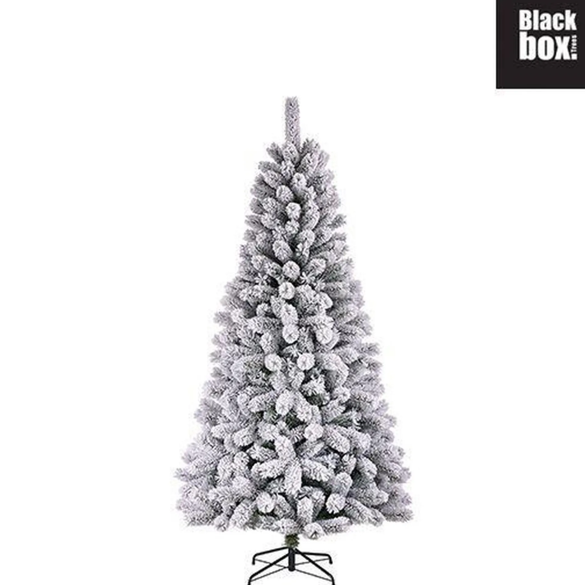 Black Box Kunstkerstboom Medford Maat In Cm: 185 X 99 Besneeuwd Groen - Besneeuwd Groen Store