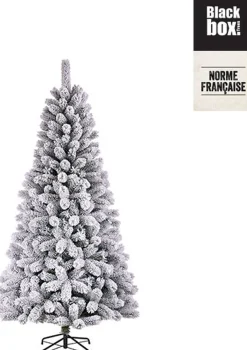 Black Box Kunstkerstboom Medford Maat In Cm: 185 X 99 Besneeuwd Groen - Besneeuwd Groen Store